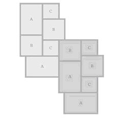 three size modular pattern a