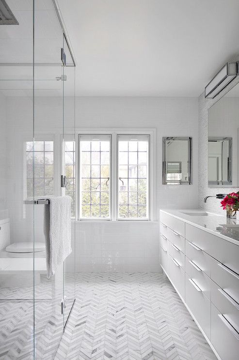 Bianco Carrara Herringbone Honed Marble Mosaic Tiles Bianco Carrara Herringbone Splashback