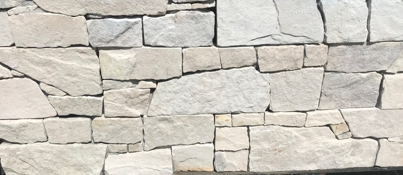Sandstone Snow White Stone Wall Cladding